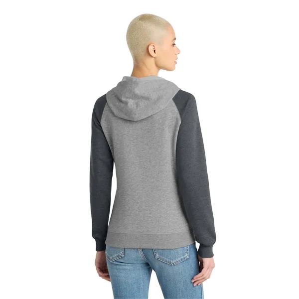 District Women's Lightweight Fleece Raglan Hoodie.... from ASI 84863 SanMar