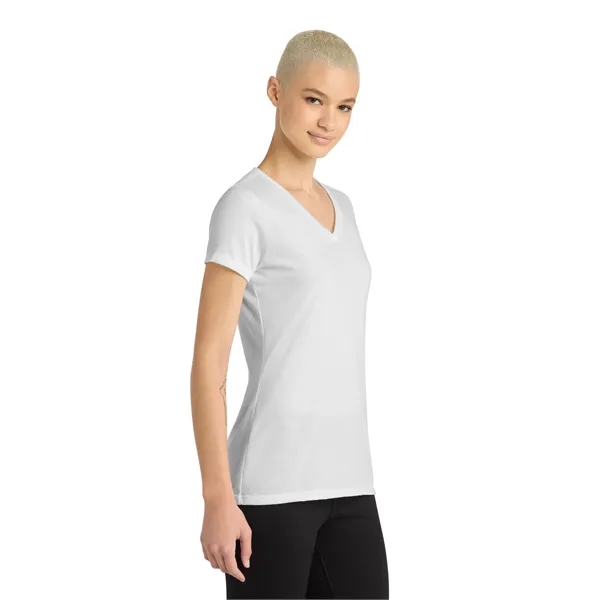 District Women's Perfect Blend V-Neck Tee.... from ASI 84863 SanMar