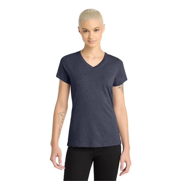 District Women's Perfect Blend V-Neck Tee.... from ASI 84863 SanMar