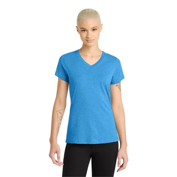 District Women's Perfect Blend V-Neck Tee.... from ASI 84863 SanMar