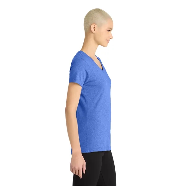 District Women's Perfect Blend V-Neck Tee.... from ASI 84863 SanMar