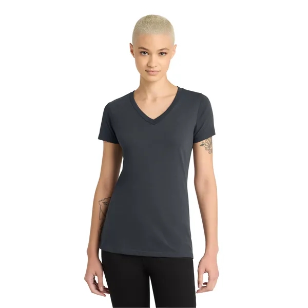 District Women's Perfect Blend V-Neck Tee.... from ASI 84863 SanMar