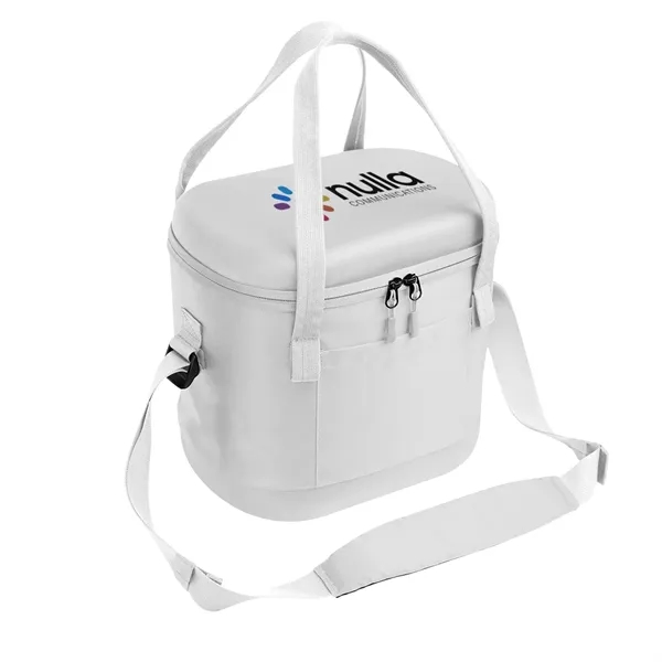 20-can capacity cooler bag with PEVA lining, carry handles and adjustable/padded... from ASI 61125 Hit Promotional Products / Hit®