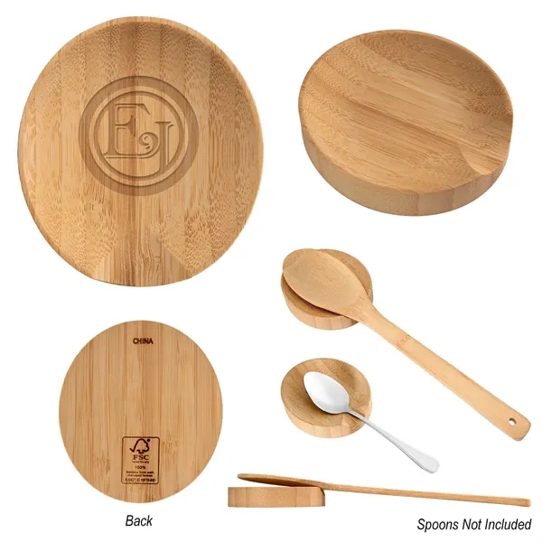 Bamboo spoon rest.... from ASI 61125 Hit Promotional Products / Hit®