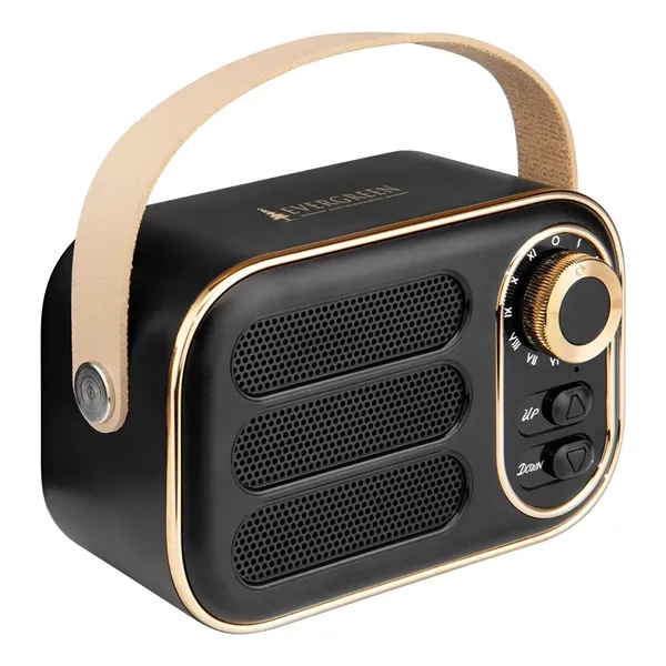 FM radio with a wireless speaker with Bluetooth technology.... from ASI 61125 Hit Promotional Products / Hit®