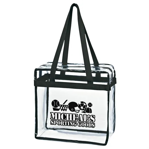 6" x 12" x 12" clear EVA tote bag with 24"... from ASI 61125 Hit Promotional Products / Hit®