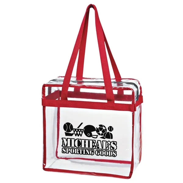 6" x 12" x 12" clear EVA tote bag with 24"... from ASI 61125 Hit Promotional Products / Hit®