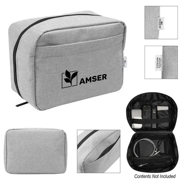 Habitat rPET Heathered Tech Pouch... from ASI 61125 Hit Promotional Products / Hit®