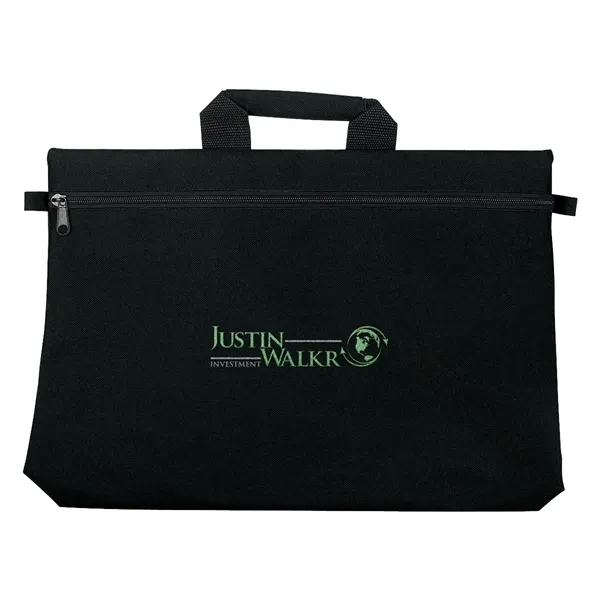 Document bag with padded handle, 600 denier polyester.... from ASI 61125 Hit Promotional Products / Hit®