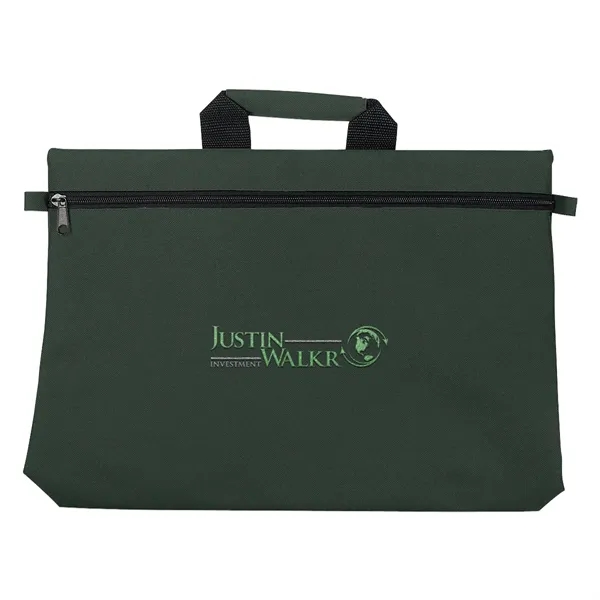 Document bag with padded handle, 600 denier polyester.... from ASI 61125 Hit Promotional Products / Hit®