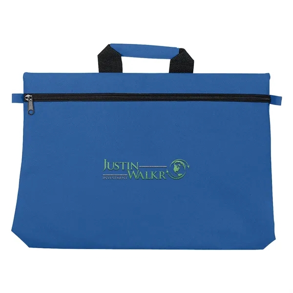 Document bag with padded handle, 600 denier polyester.... from ASI 61125 Hit Promotional Products / Hit®