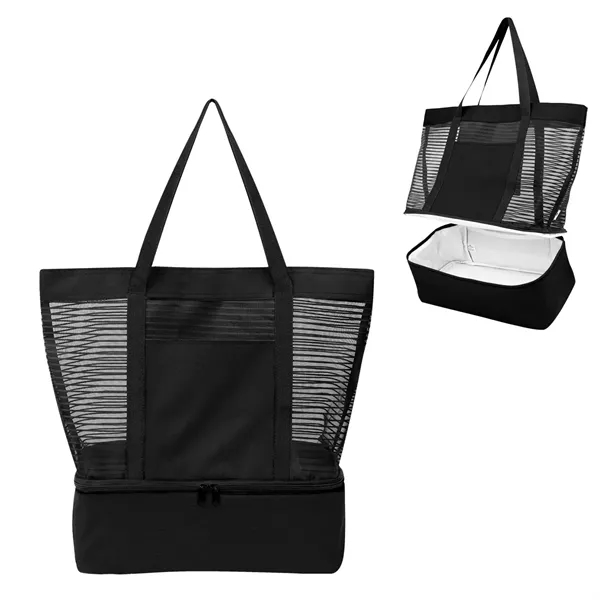 rPET tote bag with PEVA lining with cooler and 22" handles.... from ASI 61125 Hit Promotional Products / Hit®