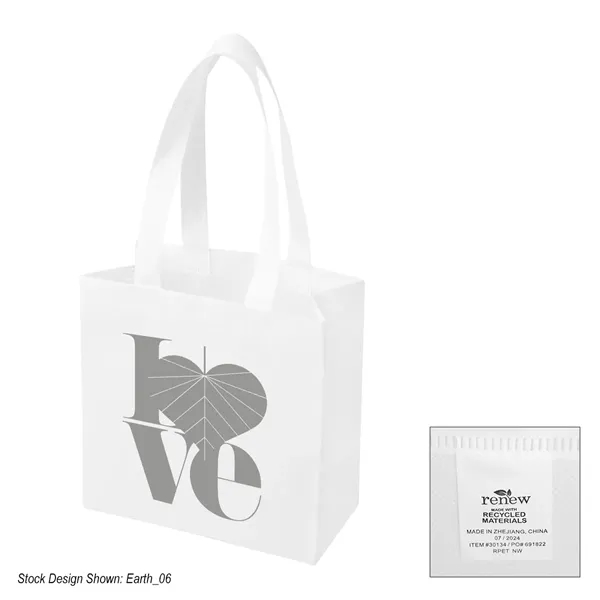 rPET non-woven shopping tote bag with 18" handles.... from ASI 61125 Hit Promotional Products / Hit®