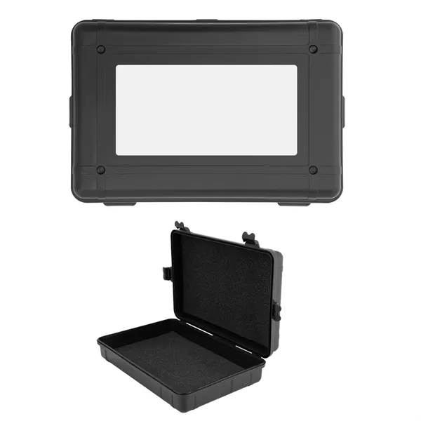 2" x 5" x 7.25" hard case with foam lining and... from ASI 61125 Hit Promotional Products / Hit®