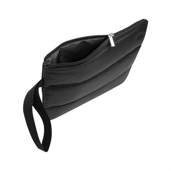 Wristlet pouch made of water-resistant nylon, velvet lining and a zippered... from ASI 61125 Hit Promotional Products / Hit®