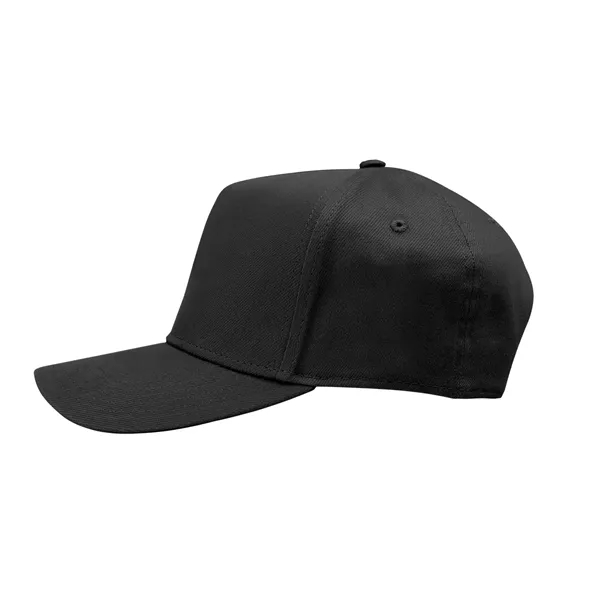 5 panel cotton/Tencel fabric cap with recycled plastic snap tab closure.... from ASI 61125 Hit Promotional Products / Hit®