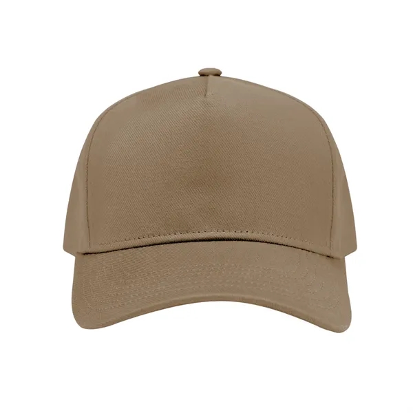 5 panel cotton/Tencel fabric cap with recycled plastic snap tab closure.... from ASI 61125 Hit Promotional Products / Hit®