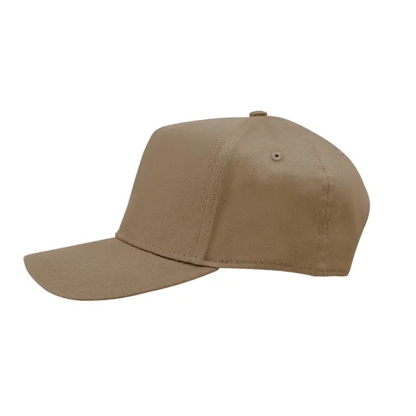 5 panel cotton/Tencel fabric cap with recycled plastic snap tab closure.... from ASI 61125 Hit Promotional Products / Hit®