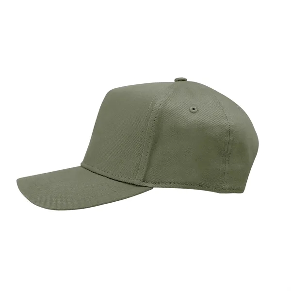 5 panel cotton/Tencel fabric cap with recycled plastic snap tab closure.... from ASI 61125 Hit Promotional Products / Hit®
