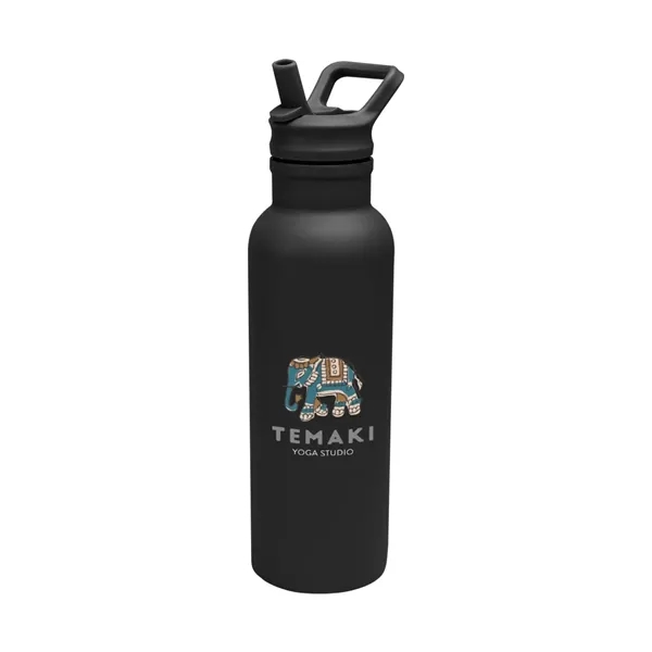 17 oz. recycled stainless steel bottle with double wall insulation, lid... from ASI 61125 Hit Promotional Products / Hit®