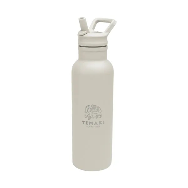 17 oz. recycled stainless steel bottle with double wall insulation, lid... from ASI 61125 Hit Promotional Products / Hit®