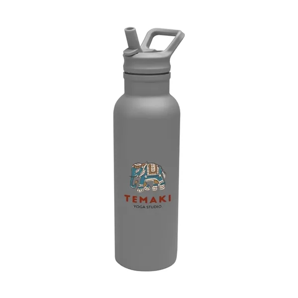 17 oz. recycled stainless steel bottle with double wall insulation, lid... from ASI 61125 Hit Promotional Products / Hit®