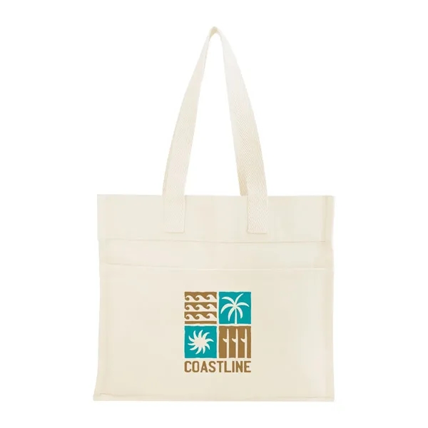 5" x 15" x 13" recycled cotton/polyester tote bag with 26.75"... from ASI 61125 Hit Promotional Products / Hit®