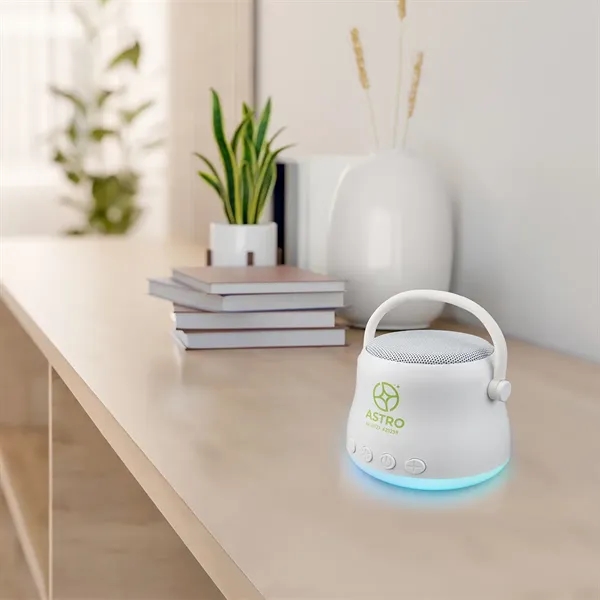 Wireless speaker with Bluetooth technology and multicolored LED lights.... from ASI 61125 Hit Promotional Products / Hit®