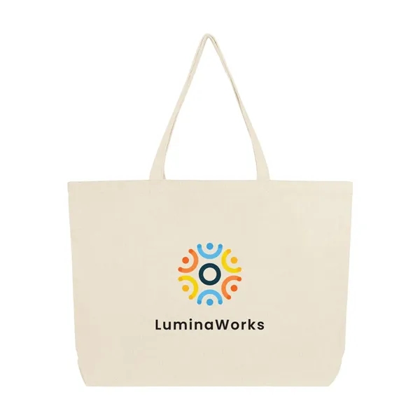 4" x 20.5" x 15.75" recycled cotton tote bag with 26"... from ASI 61125 Hit Promotional Products / Hit®