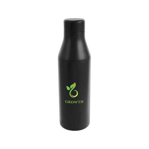 15 oz. recycled stainless steel bottle with spill-resistant lid and powder-coated... from ASI 61125 Hit Promotional Products / Hit®