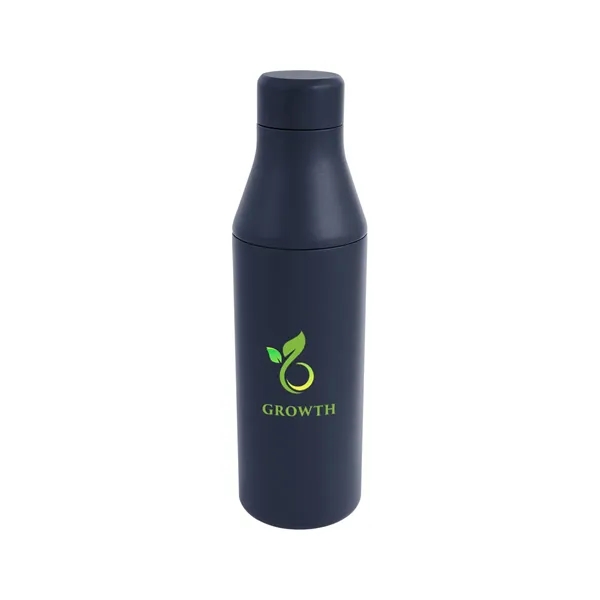 15 oz. recycled stainless steel bottle with spill-resistant lid and powder-coated... from ASI 61125 Hit Promotional Products / Hit®