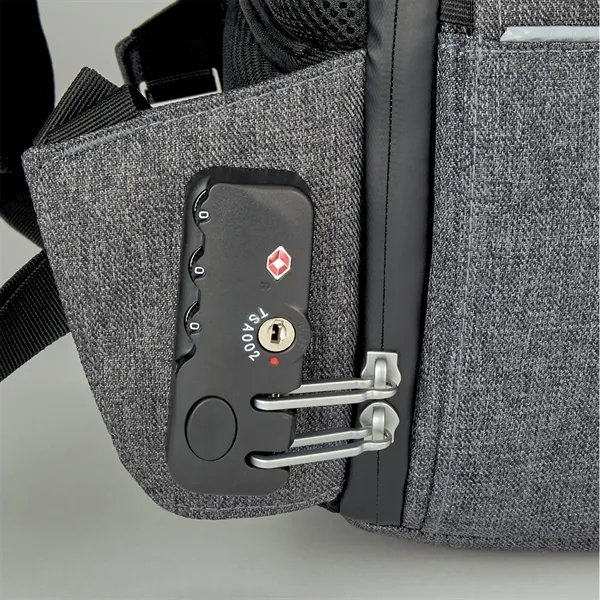 Phantom backpack with a padded laptop slot for devices up to... from ASI 61125 Hit Promotional Products / Hit®