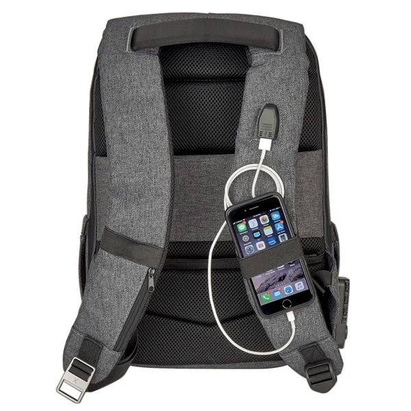 Phantom backpack with a padded laptop slot for devices up to... from ASI 61125 Hit Promotional Products / Hit®