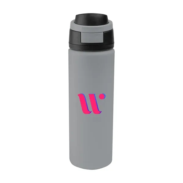 32 oz. recycled stainless steel bottle with single-wall construction, screw-on lid... from ASI 61125 Hit Promotional Products / Hit®