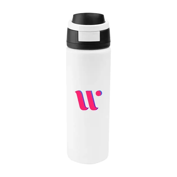 32 oz. recycled stainless steel bottle with single-wall construction, screw-on lid... from ASI 61125 Hit Promotional Products / Hit®