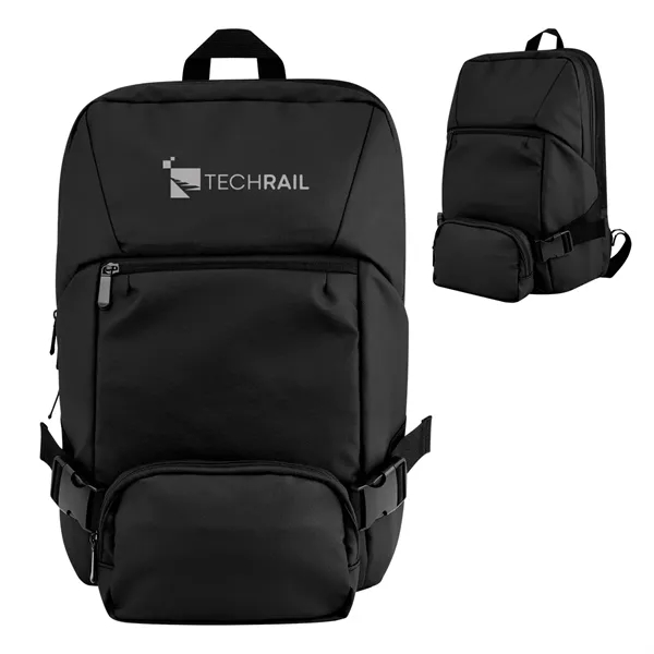 Backpack with padded laptop compartment and removable belt bag.... from ASI 61125 Hit Promotional Products / Hit®