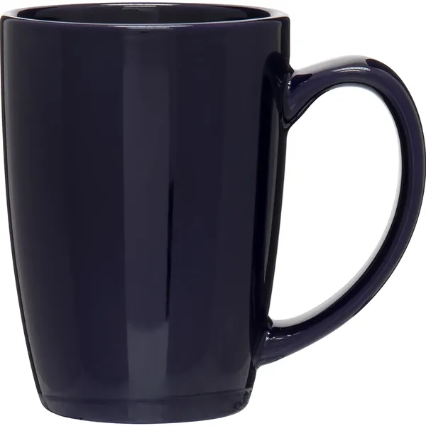 14 oz ceramic mug with glossy colored exterior and interior.... from ASI 51197 ETS Express, LLC