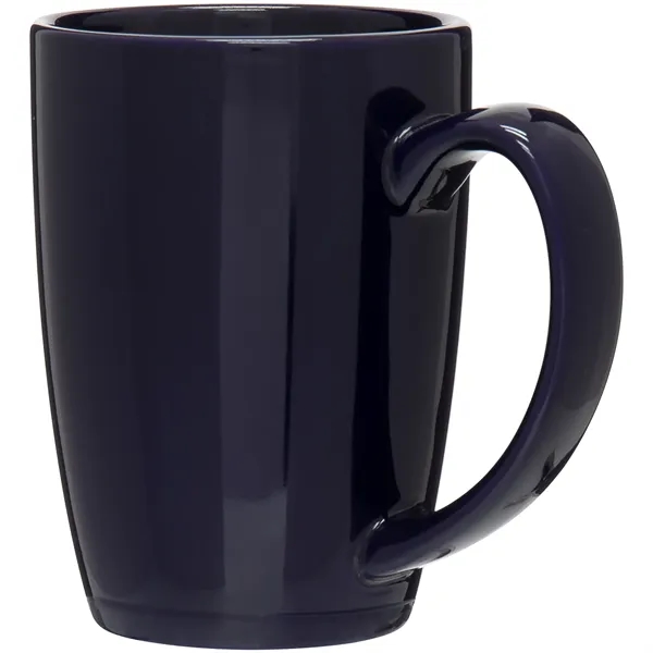 14 oz ceramic mug with glossy colored exterior and interior.... from ASI 51197 ETS Express, LLC