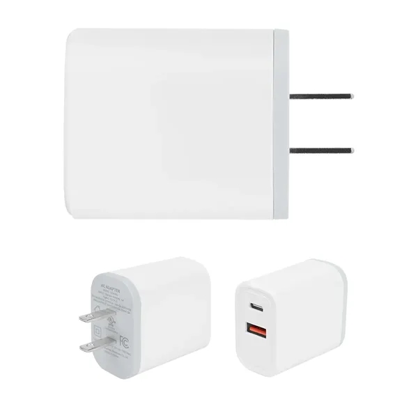 Wall adapter with 30-watt of power.... from ASI 61125 Hit Promotional Products / Hit®