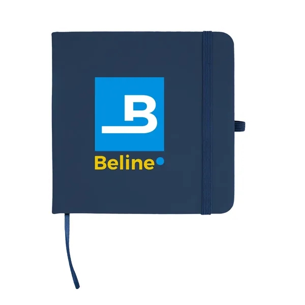 Journal with recycled PU cover, 80 lined pages, bookmark, strap closure... from ASI 61125 Hit Promotional Products / Hit®