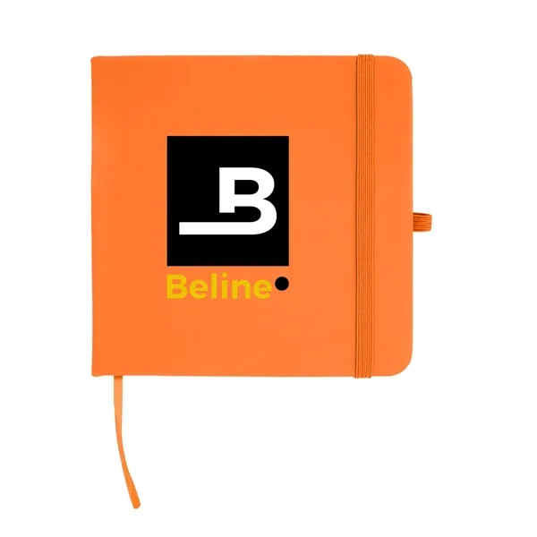 Journal with recycled PU cover, 80 lined pages, bookmark, strap closure... from ASI 61125 Hit Promotional Products / Hit®