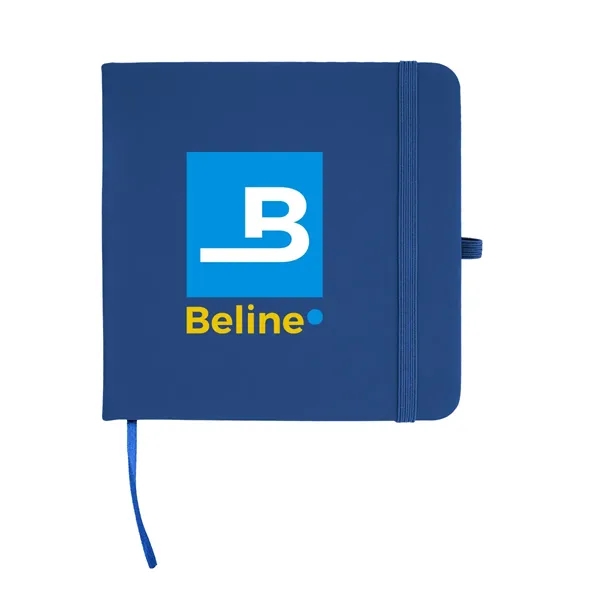 Journal with recycled PU cover, 80 lined pages, bookmark, strap closure... from ASI 61125 Hit Promotional Products / Hit®