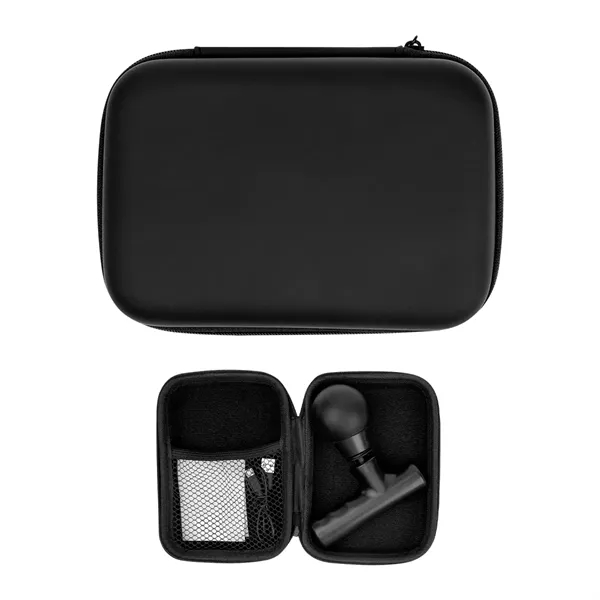 Handheld massage gun with pouch.... from ASI 61125 Hit Promotional Products / Hit®