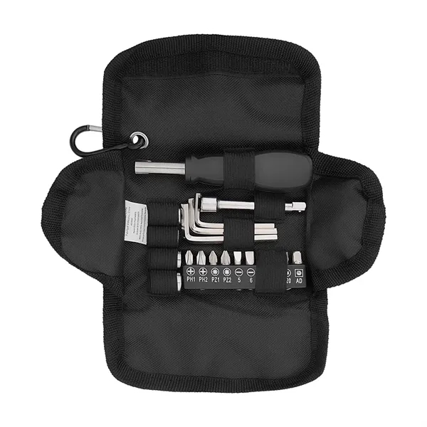 19-piece tool set with rPET case.... from ASI 61125 Hit Promotional Products / Hit®