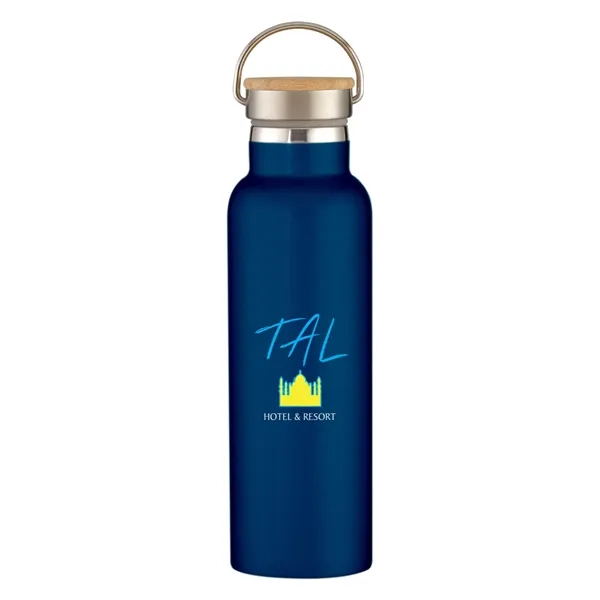 21 oz. stainless steel, double-wall, vacuum insulated bottle with a carry... from ASI 61125 Hit Promotional Products / Hit®