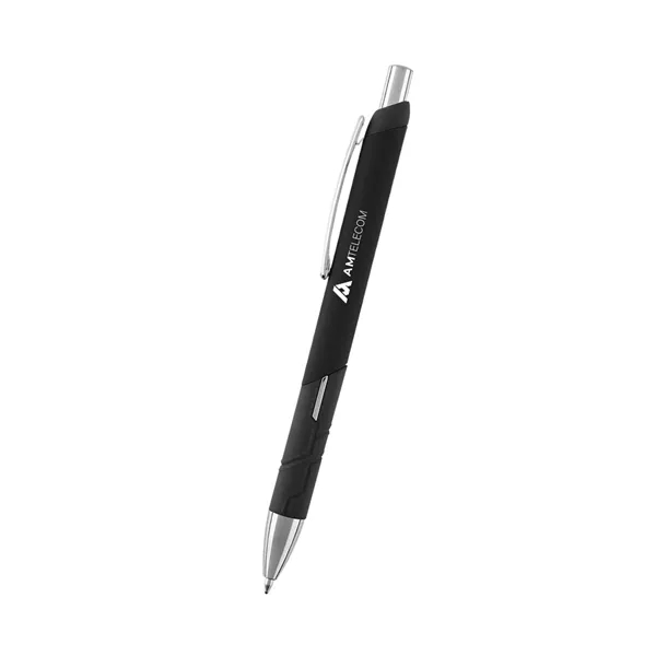 Plunger action ballpoint pen made with recycled ABS and a smooth... from ASI 61125 Hit Promotional Products / Hit®