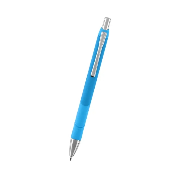 Plunger action ballpoint pen made with recycled ABS and a smooth... from ASI 61125 Hit Promotional Products / Hit®