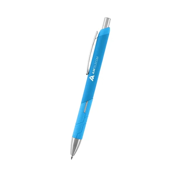 Plunger action ballpoint pen made with recycled ABS and a smooth... from ASI 61125 Hit Promotional Products / Hit®