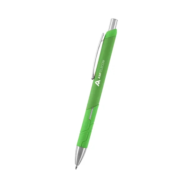 Plunger action ballpoint pen made with recycled ABS and a smooth... from ASI 61125 Hit Promotional Products / Hit®