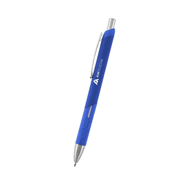 Plunger action ballpoint pen made with recycled ABS and a smooth... from ASI 61125 Hit Promotional Products / Hit®